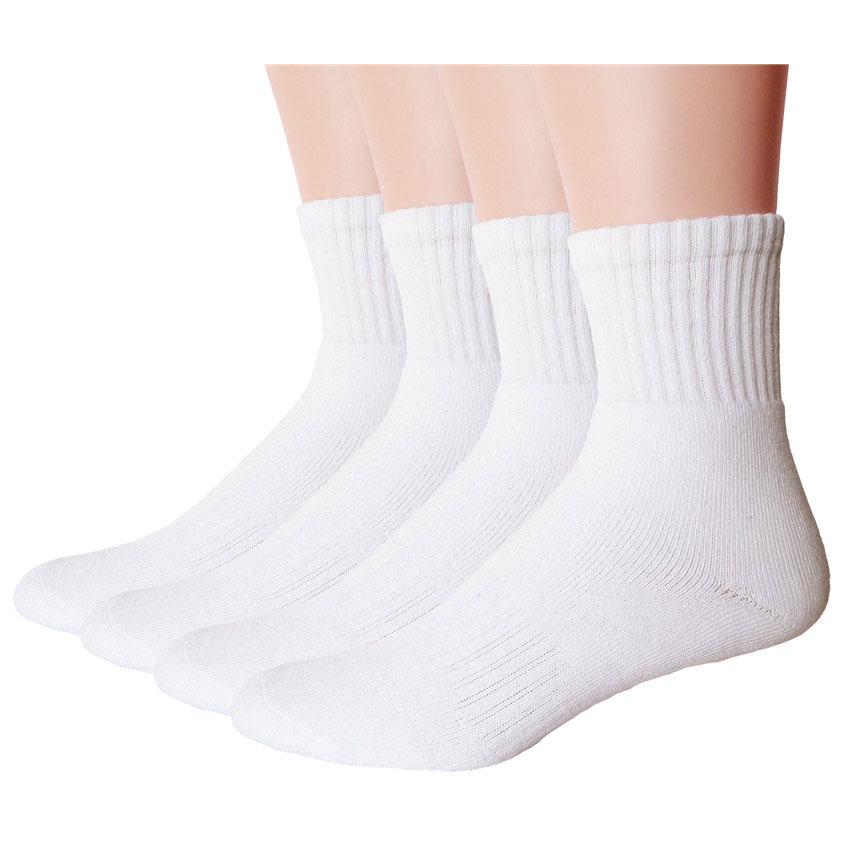 Cushion Moisture Wicking Socks for Cycling Sport Men & Women Quarter Athletic Running Socks No Blister 